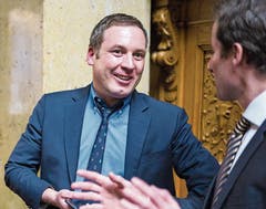 Von allen Kandidaten, die am 20.Oktober wieder antreten, erzielte Lukas Reimann (SVP) vor vier Jahren das beste Resultat. Bild: Keystone