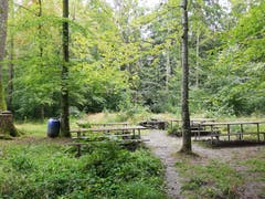 Die Raststätte in Uttwil. (Bild: Sheila Eggmann)