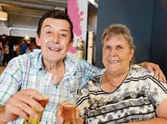 Berta und Nedo aus Buchs: «Wir geniessen ganz einfach die Wiga-Zeit.»
