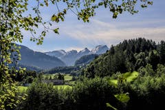 Bei einem Spaziergang in Nesslau die Churfirsten aufgenommen. (Bild: Renato Maciariello)