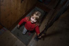Viele Treppen steigen: Das gehört bei der Besichtigung der Museggtürme dazu. (Bild: Eveline Beerkircher, Luzern, 14. September 2019)