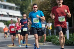 Roberto Fernandez aus Wermatswil (links) und Felix Grüter vom Lauftreff Ettiswil. (Bild: Eveline Beerkircher, Littau, 14. September 2019)