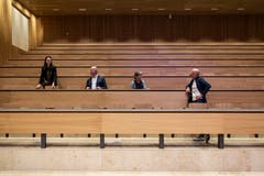 Der Saal wird wohl bald etwas besser gefüllt sein. (Bild: Patrick Hürlimann, Rotkreuz, 14. September 2019)