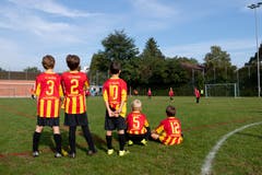 Fleissige Beobachter des FC Wabern. (Bild: Claudio de Capitani)