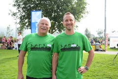 Martin Senn (links) und Rene Schönenberger. (Bild: Beat Lanzendorfer)