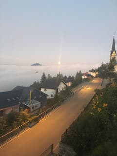 Blick aus der Heidenerstrasse 3 in Rehetobel. (Bild: Philipp Jenny)