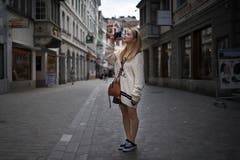 Red Velvet zu Besuch in St.Gallen. (Bild: Benjamin Manser)