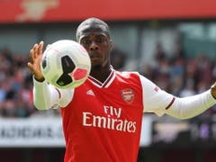 In Person von Nicolas Pépé verlor Lille seinen erfolgreichsten Offensivspieler an Arsenal (Bild: KEYSTONE/EPA/ANDY RAIN)