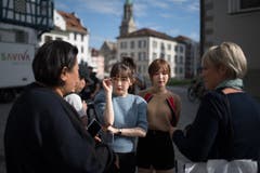 Red Velvet zu Besuch in St.Gallen. (Bild: Benjamin Manser)