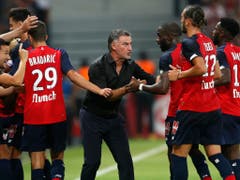 Christophe Galtier erlebt mit OSC Lille ein ähnliches Schicksal (Bild: KEYSTONE/AP/MICHEL SPINGLER)
