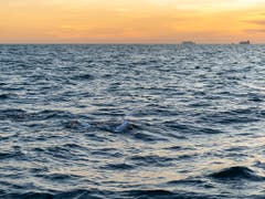 Die 37-jährige Ultra-Marathon-Schwimmerin Sarah Thomas unterwegs im Ärmelkanal, den sie als erster Mensch nonstop viermal durchschwamm. (Bild: KEYSTONE/AP PA/JON WASHER)