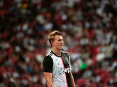 Und Ex-Captain Matthijs de Ligt steht neu für Juventus Turin auf dem Platz (Bild: KEYSTONE/EPA/WALLACE WOON)