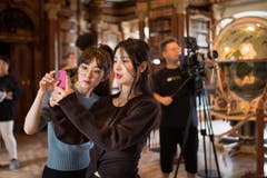 Red Velvet zu Besuch in St.Gallen. (Bild: Benjamin Manser)