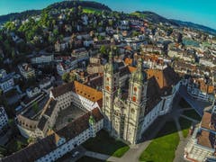 Kloster St.Gallen von oben. (Bild: Renato Maciariello)