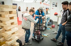 Weinfelden TG - Impressionen von der Thurgauer Berufsmesse 2019 in Weinfelden.