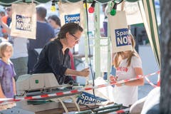 Impressionen vom Spange-Nord-Fest beim Musikpavillon in Luzern. (Bild: Boris Bürgisser, Luzern, 21. September 2019)