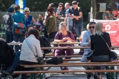 Impressionen vom Spange-Nord-Fest beim Musikpavillon in Luzern. (Bild: Boris Bürgisser, Luzern, 21. September 2019)
