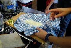 Ein sorgfältiges Mise-en-place ist Pflicht. (Bild: Stefan Kaiser, Baar, 21. September 2019)