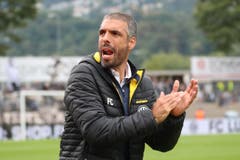 Lugano-Trainer Fabio Celestini konnte mit dem Start seines Teams zufrieden sein. Allerdings wurde der Gast aus Luzern schon bald stärker. (Bild: Marusca Rezzonico/freshfocus, Lugano, 22. September 2019)