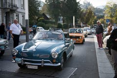VW Karmann GHIA 1966 (Bild: Corinne Glanzmann, Horw, 22. September 2019)