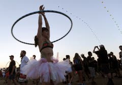 Auch am Coachella-Festival in Kalifornien wird gehoopt. (Bild: Keystone)