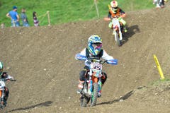 Amriswil TG , 22.09.2019 / 58. Moto - Cross Amriswil . 20 Rennen, Jugend 50 ccm .