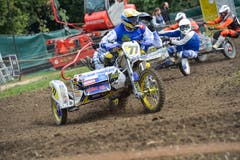 Amriswil TG , 22.09.2019 / 58. Moto - Cross Amriswil . 17. Rennen, Seitenwagen .