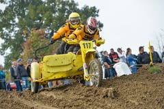 Amriswil TG , 22.09.2019 / 58. Moto - Cross Amriswil . 17. Rennen, Seitenwagen .