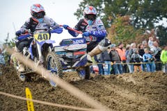 Amriswil TG , 22.09.2019 / 58. Moto - Cross Amriswil . 17. Rennen, Seitenwagen .