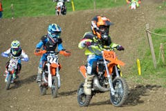 Amriswil TG , 22.09.2019 / 58. Moto - Cross Amriswil . 20 Rennen, Jugend 50 ccm .