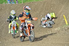 Amriswil TG , 22.09.2019 / 58. Moto - Cross Amriswil . 20 Rennen, Jugend 50 ccm .