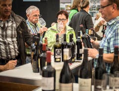 Auch Degustieren ist an der Wega Pflichtprogramm. (Bild: Reto Martin)