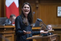 Tiana Angelina Moser, Fraktionschefin der Grünliberalen. Ebenfalls 8 Mitglieder hat Mosers Grünliberale Fraktion. (Bild: Keystone)