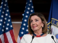 Die Sprecherin des Repräsentantenhauses, die Demokratin Nancy Pelosi, warf dem Weissen Haus explizit «Vertuschung» vor. (Bild: KEYSTONE/AP/J. SCOTT APPLEWHITE)