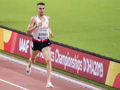 Julien Wanders war über 5000 m chancenlos (Bild: KEYSTONE/JEAN-CHRISTOPHE BOTT)
