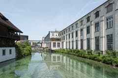 Blick auf Papieri-Gelände. (Bild: PD/Beat Bühler, Zürich)