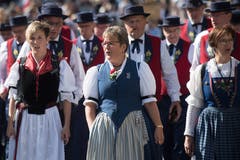 Der Jodlerklub Rotsee Ebikon. (Bild: Boris Bürgisser)