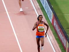 Sifan Hassen war über 10'000 m eine Klasse für sich (Bild: KEYSTONE/EPA/ROBERT GHEMENT)