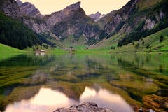 Abendstimmung am Seealpsee. (Bild: Thomas Ammann)