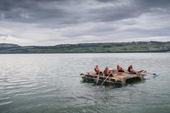 Flossfahrt auf dem Sempachersee. (Bild: Boris Bürgisser, 5. September 2019, Nottwil)