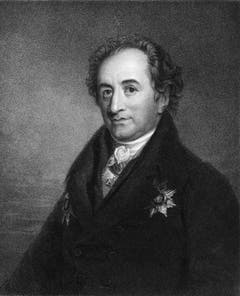 Johann Wolfgang von Goethe Dichter und Naturforscher:«Ich kann in acht Tagen nicht aus Büchern herauslesen, was Humboldt mir in einer Stunde vorträgt.»