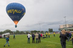 Start der Heissluftballone. (Bild: Boris Bürgisser, 5. September 2019, Nottwil)