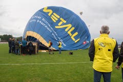 Start der Heissluftballone. (Bild: Boris Bürgisser, 5. September 2019, Nottwil)