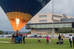 Start der Heissluftballone. (Bild: Boris Bürgisser, 5. September 2019, Nottwil)