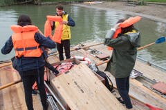 Flossfahrt auf dem Sempachersee. (Bild: Boris Bürgisser, 5. September 2019, Nottwil)