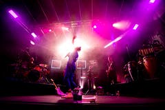 Steff La Cheffe bei ihrem Konzert am Freitagabend. (Bild: Jan Pegoraro, Zug, 6. September 2019)