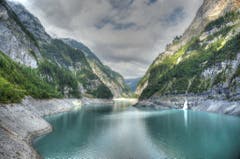 Der Mapraggsee im Taminatal. (Bild: Toni Sieber)