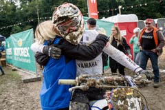 Die Freude nach dem Rennen war gross. (Bild: Pius Amrein, Malters, 8. September 2019)