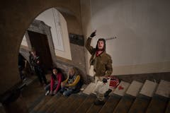 Museumsnacht in der Kantonsbibliothek Vadiana. (Bild: Benjamin Manser)