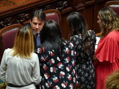 Das italienische Abgeordnetenhaus hat dem neuen Kabinett von Ministerpräsident Giuseppe Conte das Vertrauen ausgesprochen. (Bild: KEYSTONE/EPA ANSA/ALESSANDRO DI MEO)